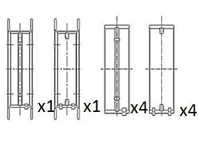 Crankshaft Bearing FAI AutoParts BM1040-STD