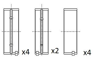 FAI AutoParts BM1043-STD Crankshaft Bearing