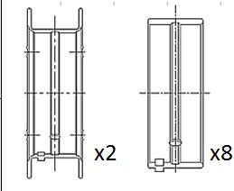 FAI AutoParts BM1056-STD Crankshaft Bearing