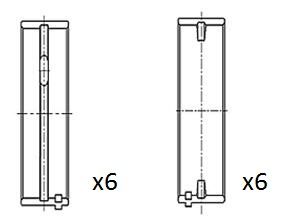 Crankshaft Bearing FAI AutoParts BM1062-025