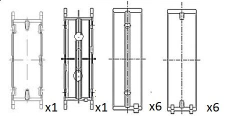 FAI AutoParts BM1064-STD Crankshaft Bearing