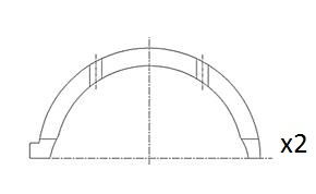 FAI AutoParts BT3044-STD Thrust Washer, crankshaft