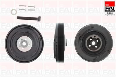 Belt Pulley Set, crankshaft FAI AutoParts FVD1000K