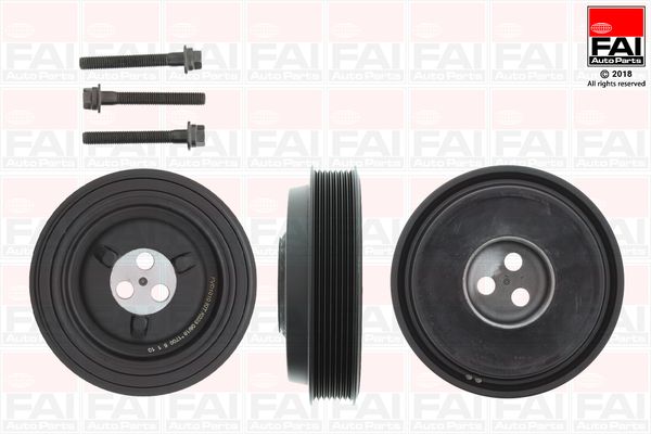 FAI AutoParts FVD1010K Belt Pulley Set, crankshaft