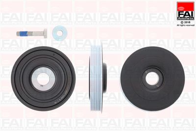 Belt Pulley Set, crankshaft FAI AutoParts FVD1011K