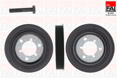 Belt Pulley Set, crankshaft FAI AutoParts FVD1012K