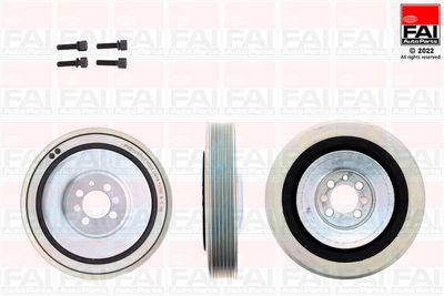 Belt Pulley Set, crankshaft FAI AutoParts FVD1017K