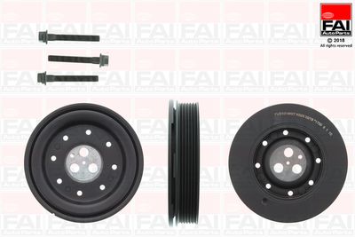 Belt Pulley Set, crankshaft FAI AutoParts FVD1018K