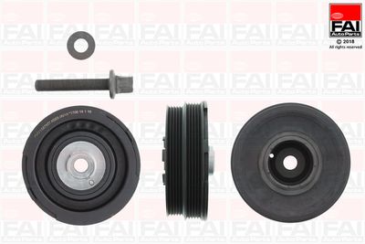 Belt Pulley Set, crankshaft FAI AutoParts FVD1027K