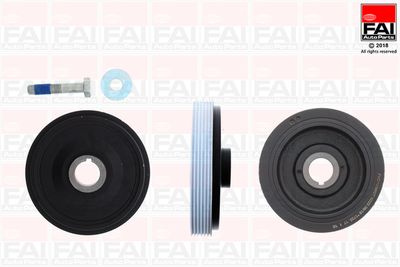 Belt Pulley Set, crankshaft FAI AutoParts FVD1038K