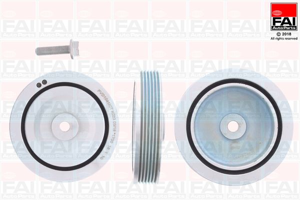 FAI AutoParts FVD1041K Belt Pulley Set, crankshaft