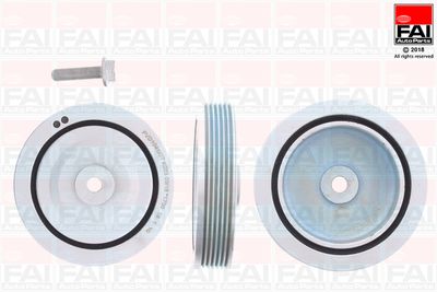 Belt Pulley Set, crankshaft FAI AutoParts FVD1041K