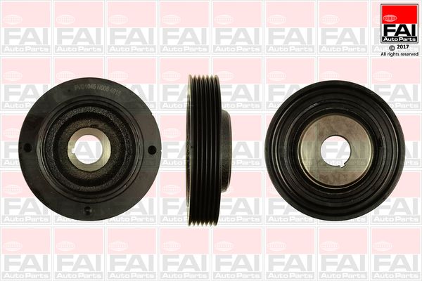 FAI AutoParts FVD1045 Belt Pulley, crankshaft