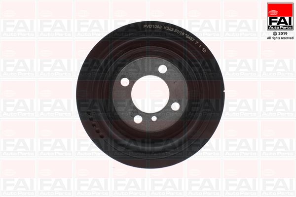 FAI AutoParts FVD1063 Belt Pulley, crankshaft