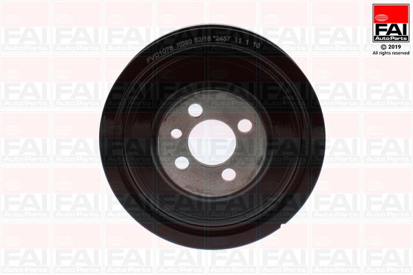 FAI AutoParts FVD1078 Belt Pulley, crankshaft