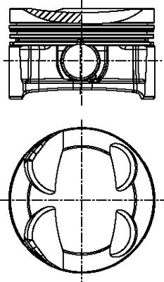 Piston FAI AutoParts PK67-000