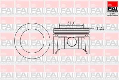 Piston FAI AutoParts PK9-000