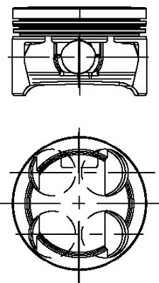 FAI AutoParts PK94-050 Piston