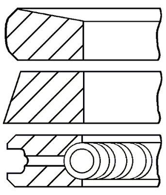 FAI AutoParts PR20-000 Piston Ring Kit
