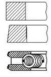 FAI AutoParts PR253-000 Piston Ring Kit