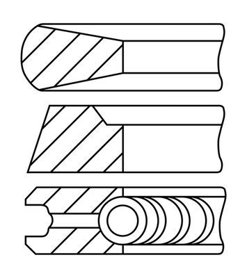 FAI AutoParts PR27-000 Piston Ring Kit