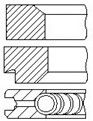 Piston Ring Kit FAI AutoParts PR70-000