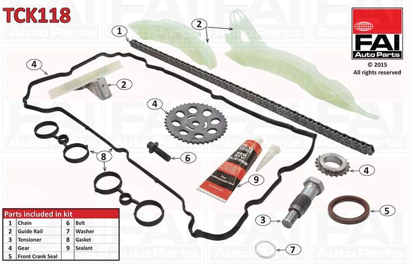 FAI AutoParts TCK118 Timing Chain Kit