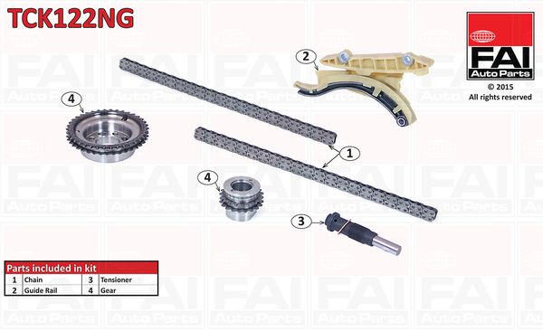 FAI AutoParts TCK122NG Timing Chain Kit