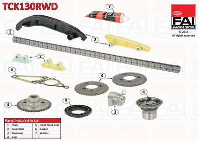 Timing Chain Kit FAI AutoParts TCK130RWD
