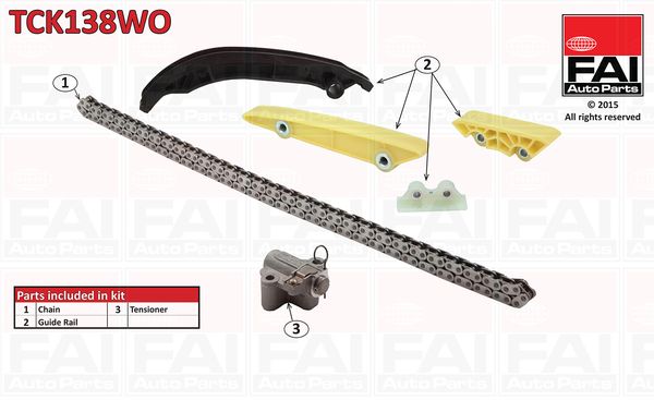 FAI AutoParts TCK138WO Timing Chain Kit
