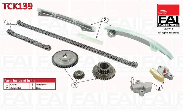 FAI AutoParts TCK139 Timing Chain Kit