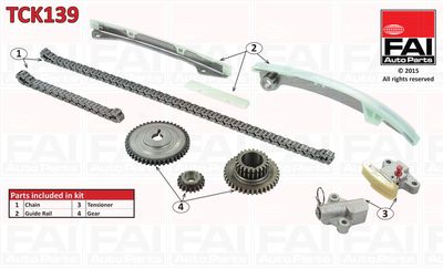 Timing Chain Kit FAI AutoParts TCK139