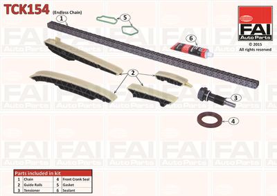 Timing Chain Kit FAI AutoParts TCK154