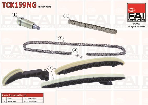 FAI AutoParts TCK159NG Timing Chain Kit