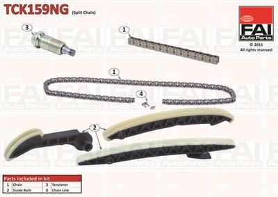 Timing Chain Kit FAI AutoParts TCK159NG