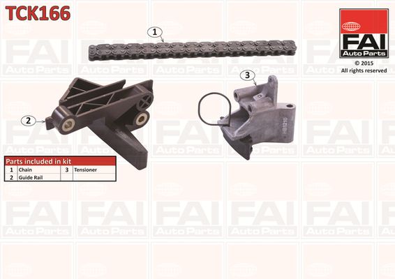 FAI AutoParts TCK166 Timing Chain Kit