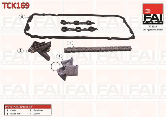 FAI AutoParts TCK169 Timing Chain Kit