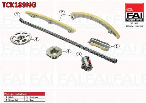 FAI AutoParts TCK189NG Timing Chain Kit