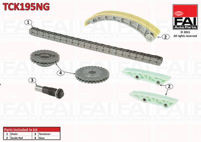 Timing Chain Kit FAI AutoParts TCK195NG