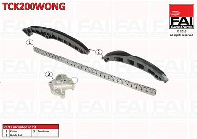 Timing Chain Kit FAI AutoParts TCK200WONG