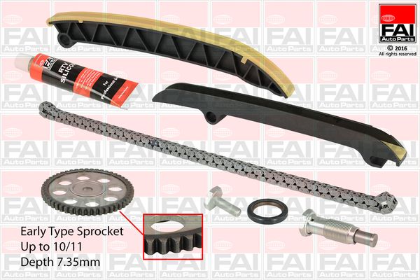 FAI AutoParts TCK208 Timing Chain Kit