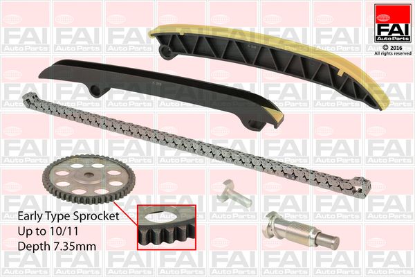 FAI AutoParts TCK208NG Timing Chain Kit