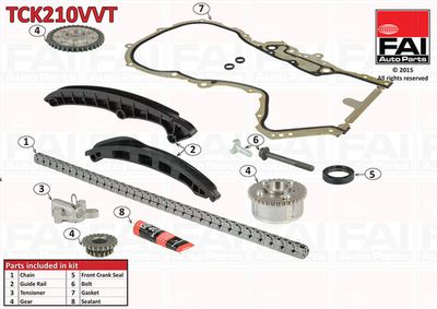 Timing Chain Kit FAI AutoParts TCK210VVT