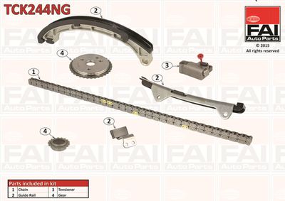 Timing Chain Kit FAI AutoParts TCK244NG