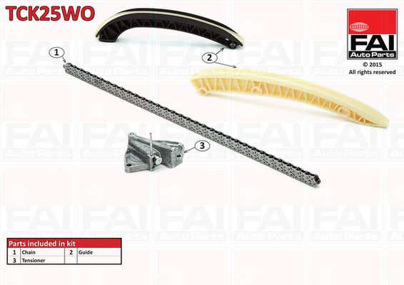 FAI AutoParts TCK25WO Timing Chain Kit