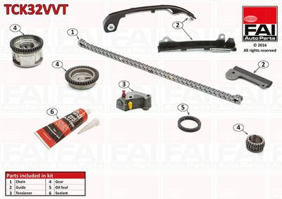 Timing Chain Kit FAI AutoParts TCK32VVT