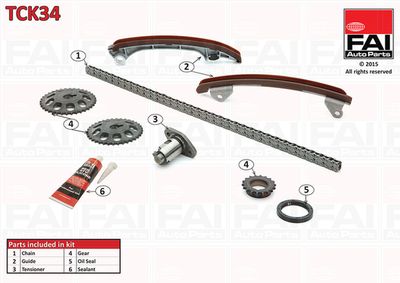 Timing Chain Kit FAI AutoParts TCK34