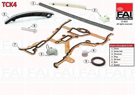 FAI AutoParts TCK4 Timing Chain Kit