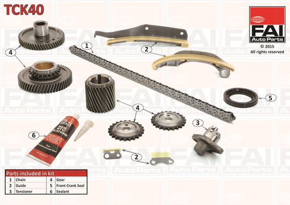 FAI AutoParts TCK40 Timing Chain Kit