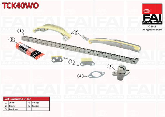 FAI AutoParts TCK40WO Timing Chain Kit